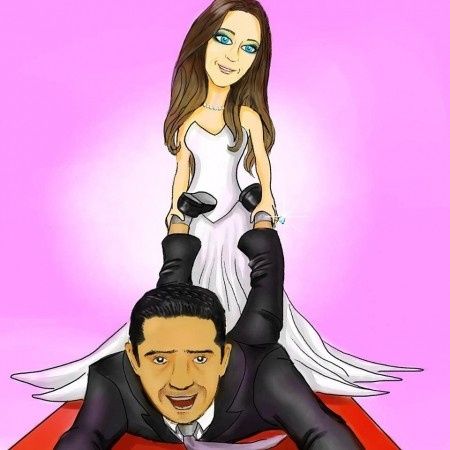 Dibujo de la invitación de mi boda 