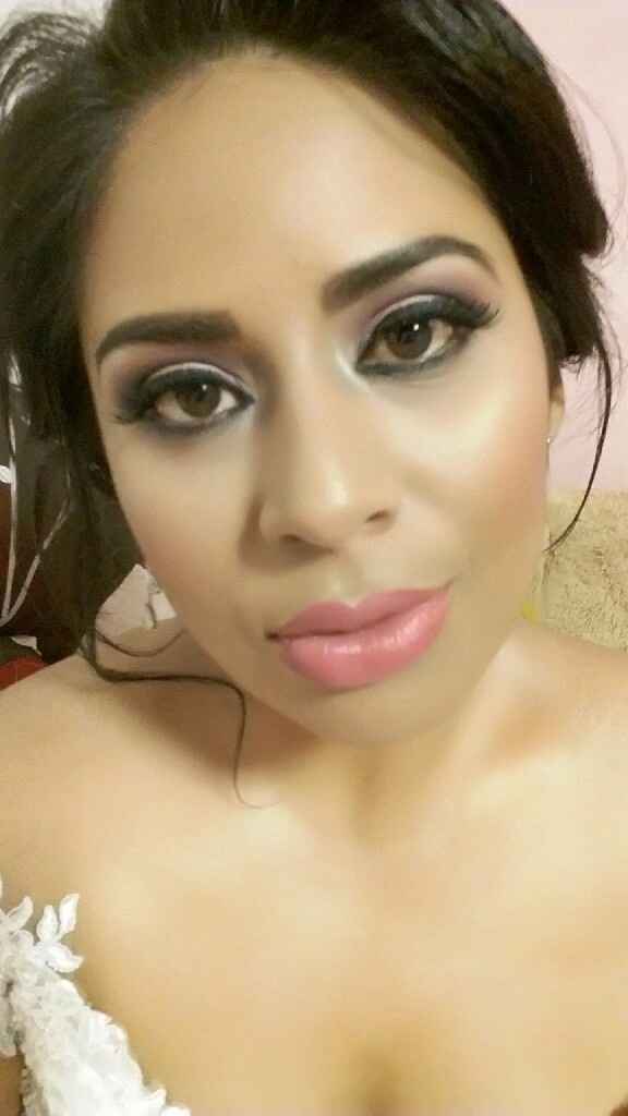 El maquillaje y peinado de la boda - 2