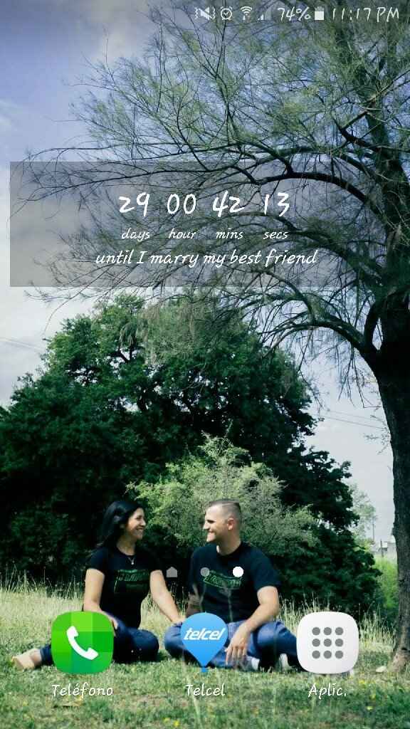 Mi contador está a 29 dias - 1