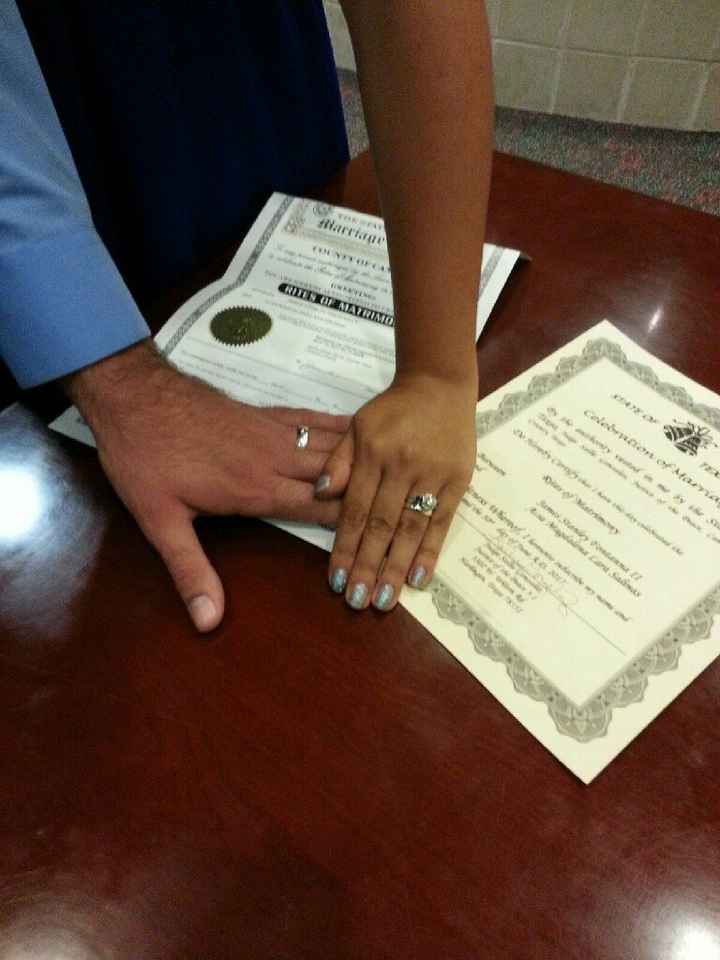 Legalmente casados! - 2