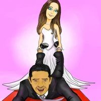 Dibujo de la invitación de mi boda 
