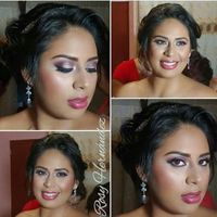 El maquillaje y peinado de la boda - 1