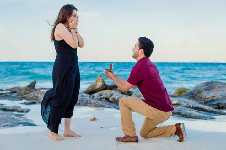 ¿Dónde te lo dio? 💍😍 - 1