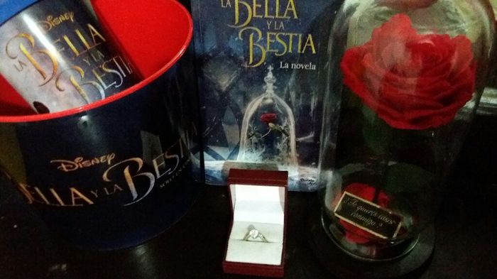 Me lo propuso al estilo "la bella y la bestia"😍🌹💍 - 4