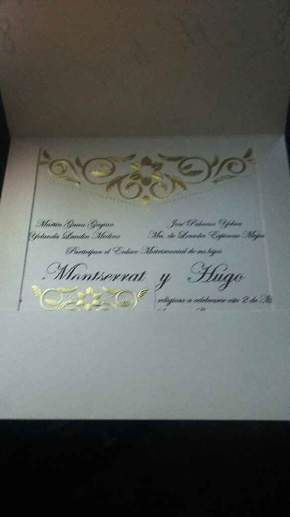 Invitaciones listas 😍 - 1