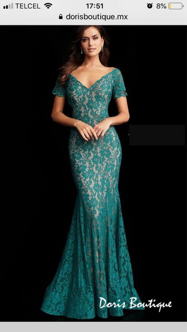 Vestido de las mamás de los novios😍 - 1