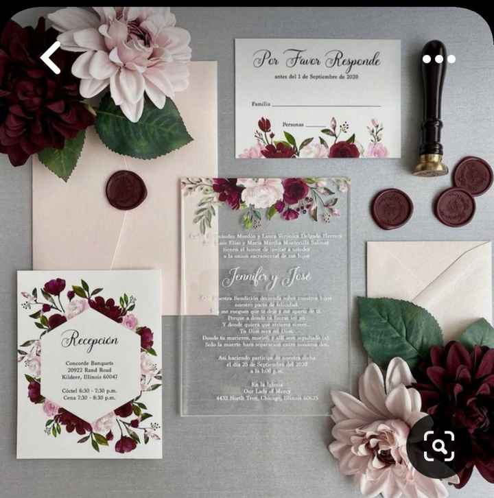 Mis invitaciones - 1