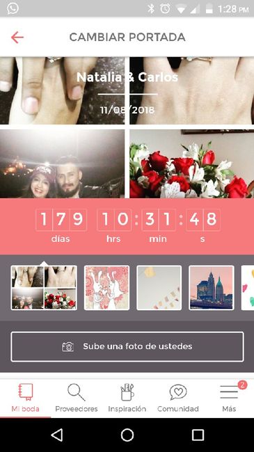 ¡Escribe los días que faltan para tu boda! 7