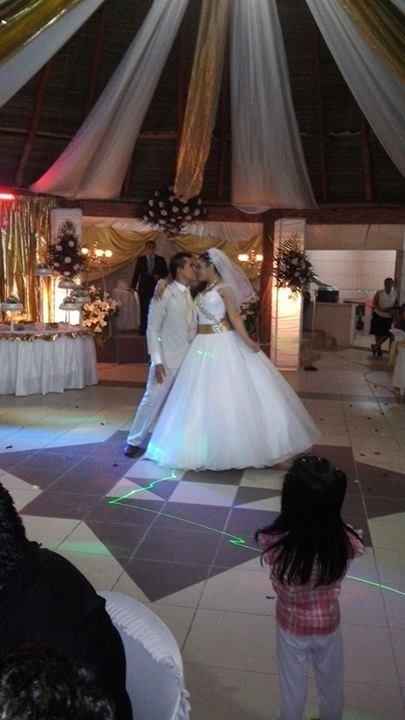 Nuestro primer baile como esposos