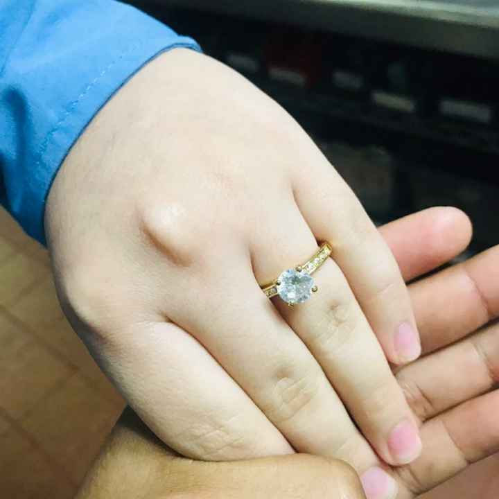 Mi anillo de compromiso Ariana - 1