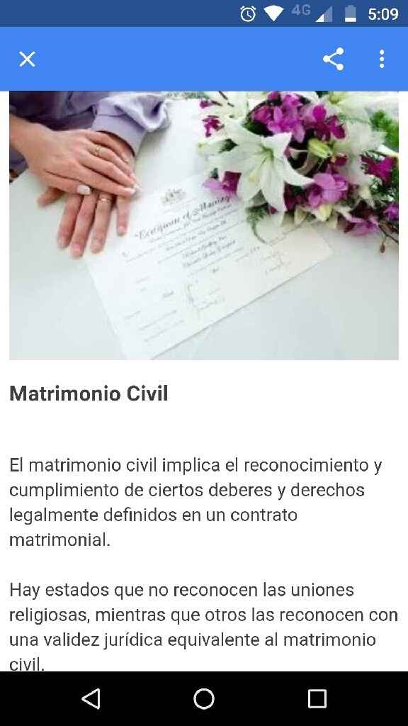 Pasos para organizar una boda civil. - 1