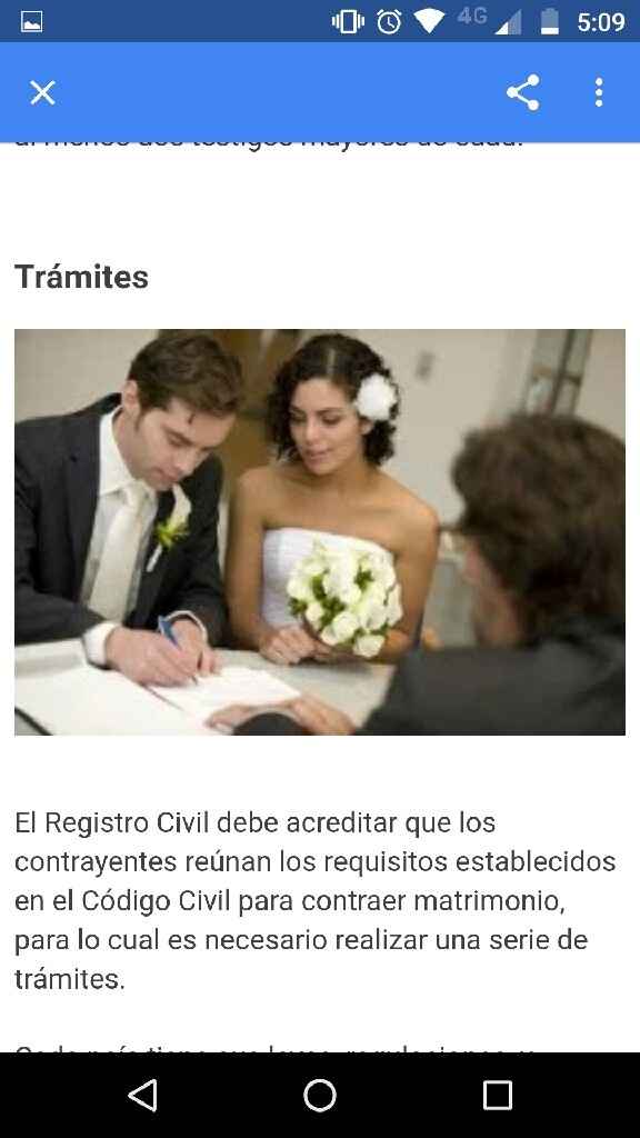 Pasos para organizar una boda civil. - 3