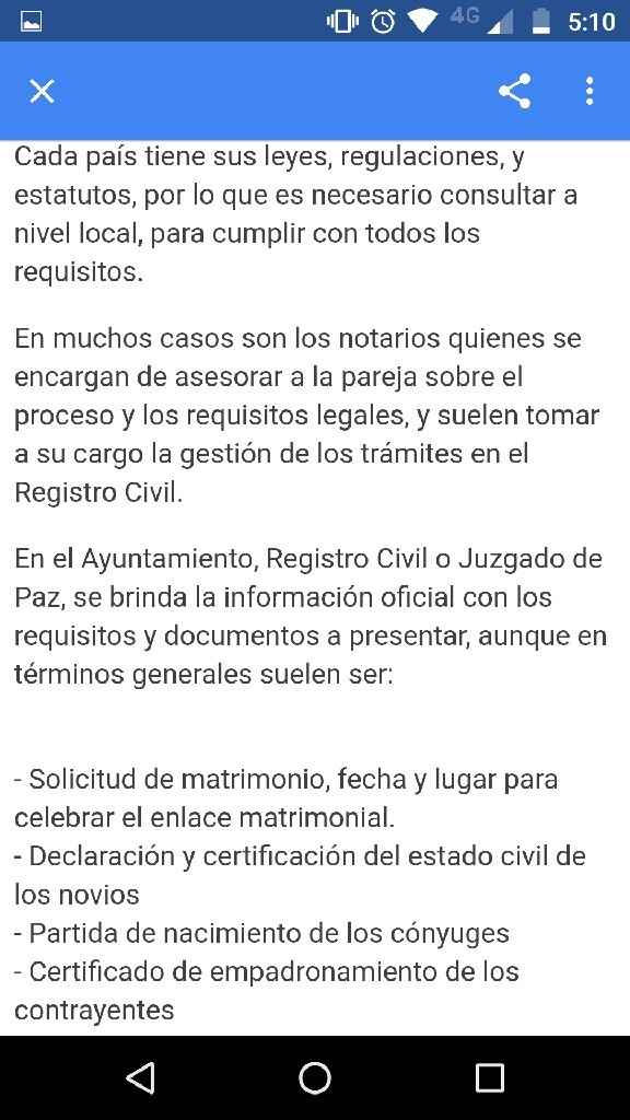 Pasos para organizar una boda civil. - 4