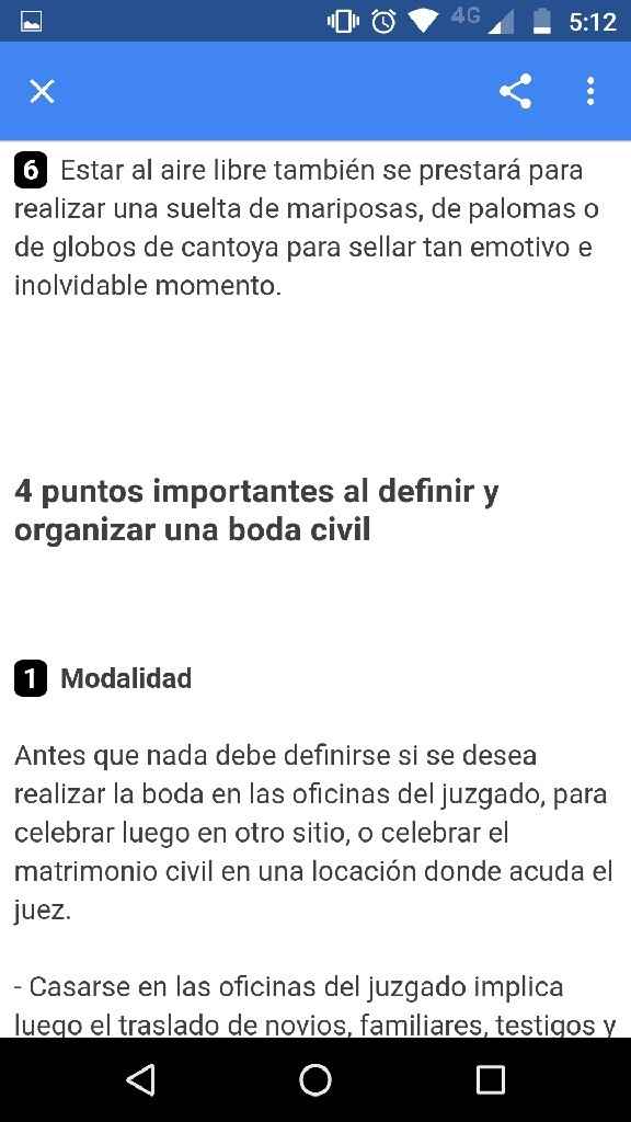 Pasos para organizar una boda civil. - 11