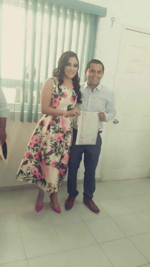 Nuestra boda civil!! - 1