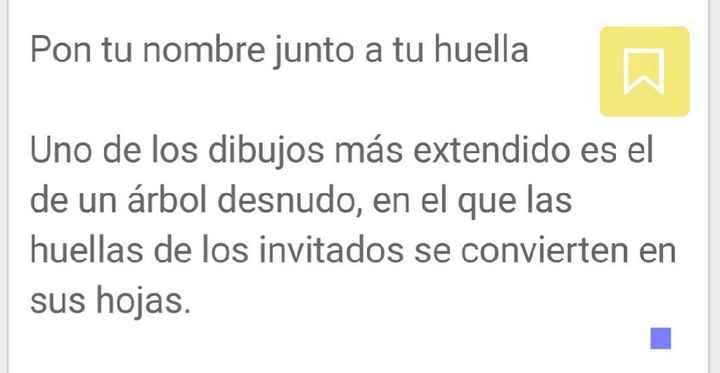 Que tus invitados dejen huella !! - 2