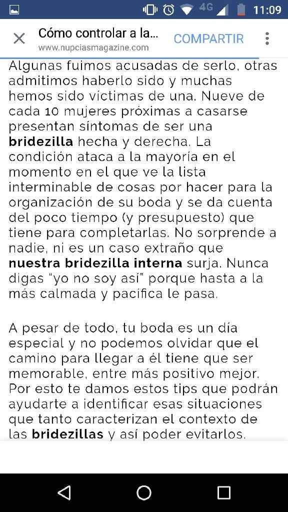 Todas llevamos una bridezilla adentro 😝😝 - 2