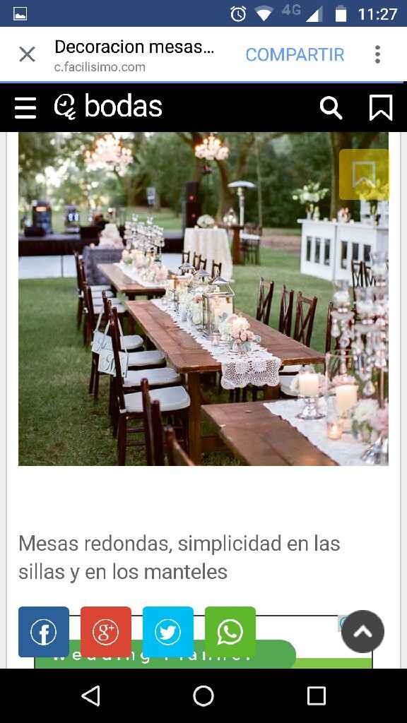 Ideas y decoración de mesas 👌👌 - 5