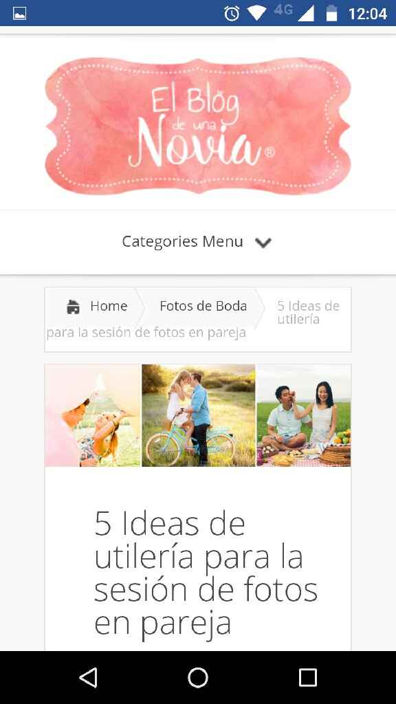 Ideas de utilería para la sesión de fotos!! - 1