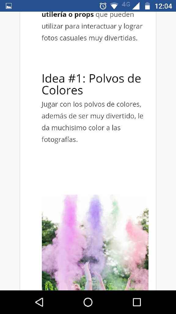 Ideas de utilería para la sesión de fotos!! - 3