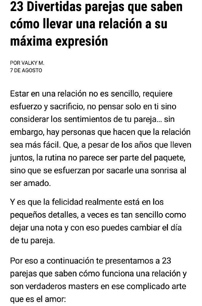 Como llevar la relación a la máxima expresión 😝 - 1