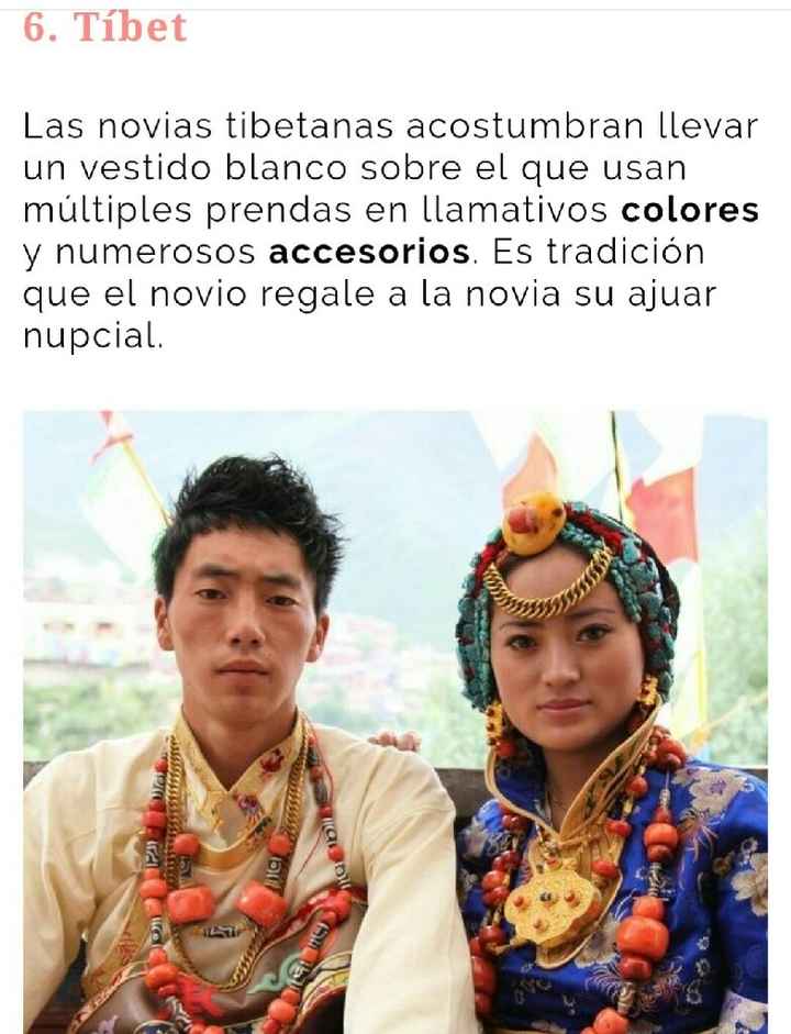 Vestidos 👗de novia tradicionales en todo el mundo!🌎 - 10