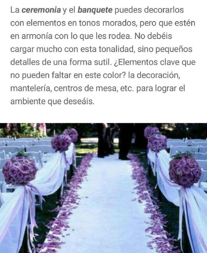 Una boda en tonos morados.. - 20