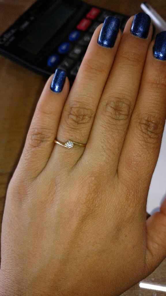 Mi anillo de compromisoooo - 1