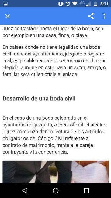 Pasos para organizar una boda civil. - 6