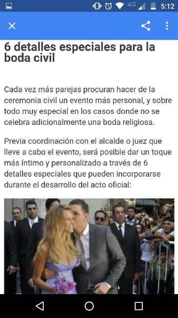 Pasos para organizar una boda civil. - 8
