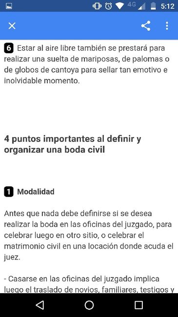 Pasos para organizar una boda civil. - 11