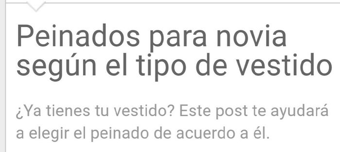 Peinados según el estilo de nuestro vestido!! - 1