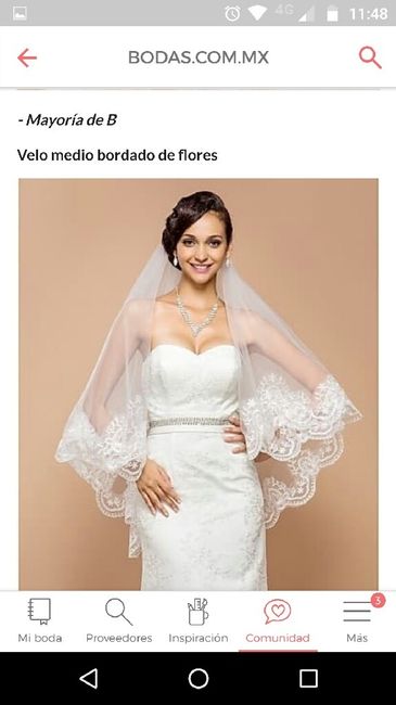 Que velo de novia me va ? - 4