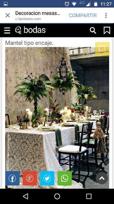 Ideas y decoración de mesas 👌👌 - 9