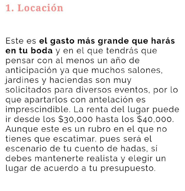 Los gastos principales de una boda !! - 2
