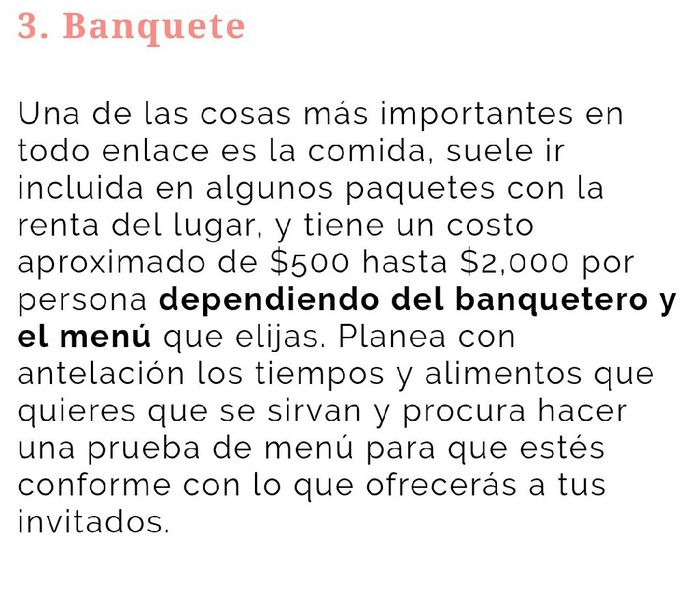 Los gastos principales de una boda !! - 6