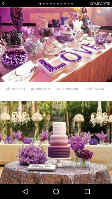 Una boda en tonos morados.. - 25