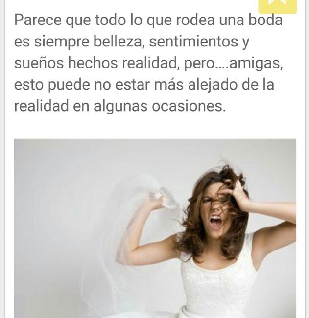 Cosas de la boda que en su momento nos van a molestar! - 2