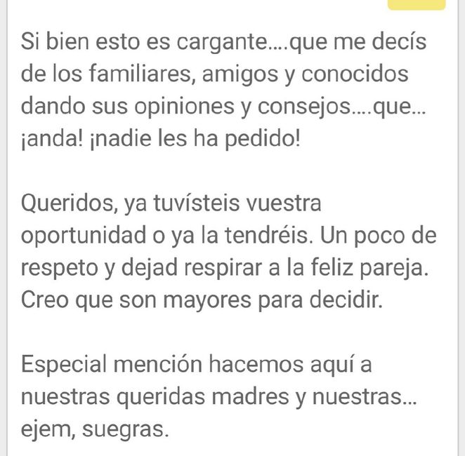 Cosas de la boda que en su momento nos van a molestar! - 6