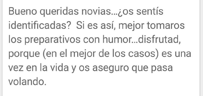 Cosas de la boda que en su momento nos van a molestar! - 13