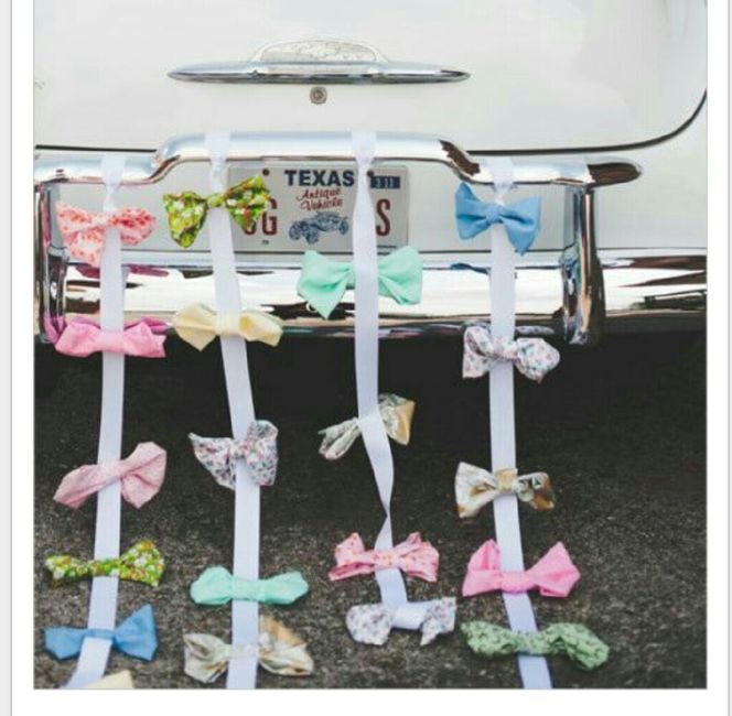 Decoracion de carros de novios... 🚘🚘 - 4