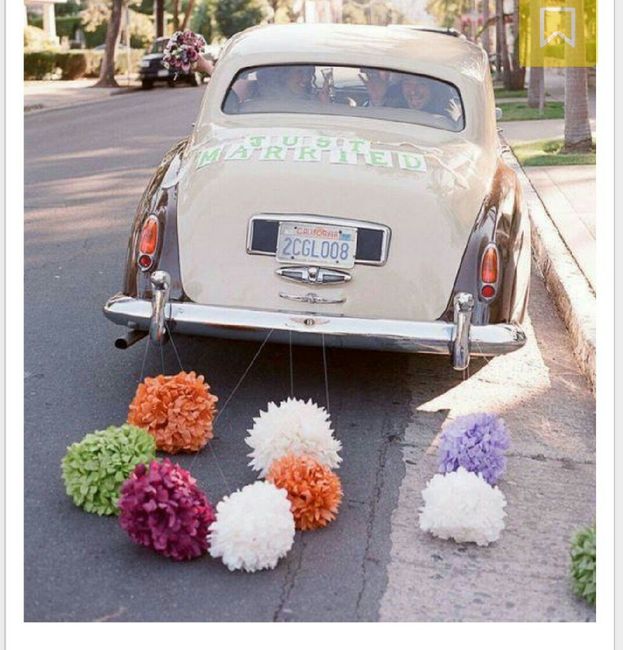 Decoracion de carros de novios... 🚘🚘 - 8