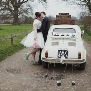 Decoracion de carros de novios... 🚘🚘 - 17