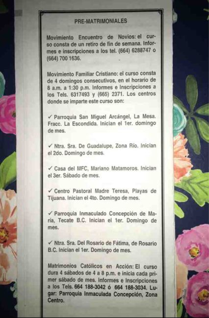 Iglesia platicas prematrimoniales ayuda¡¡¡¡¡ - 1