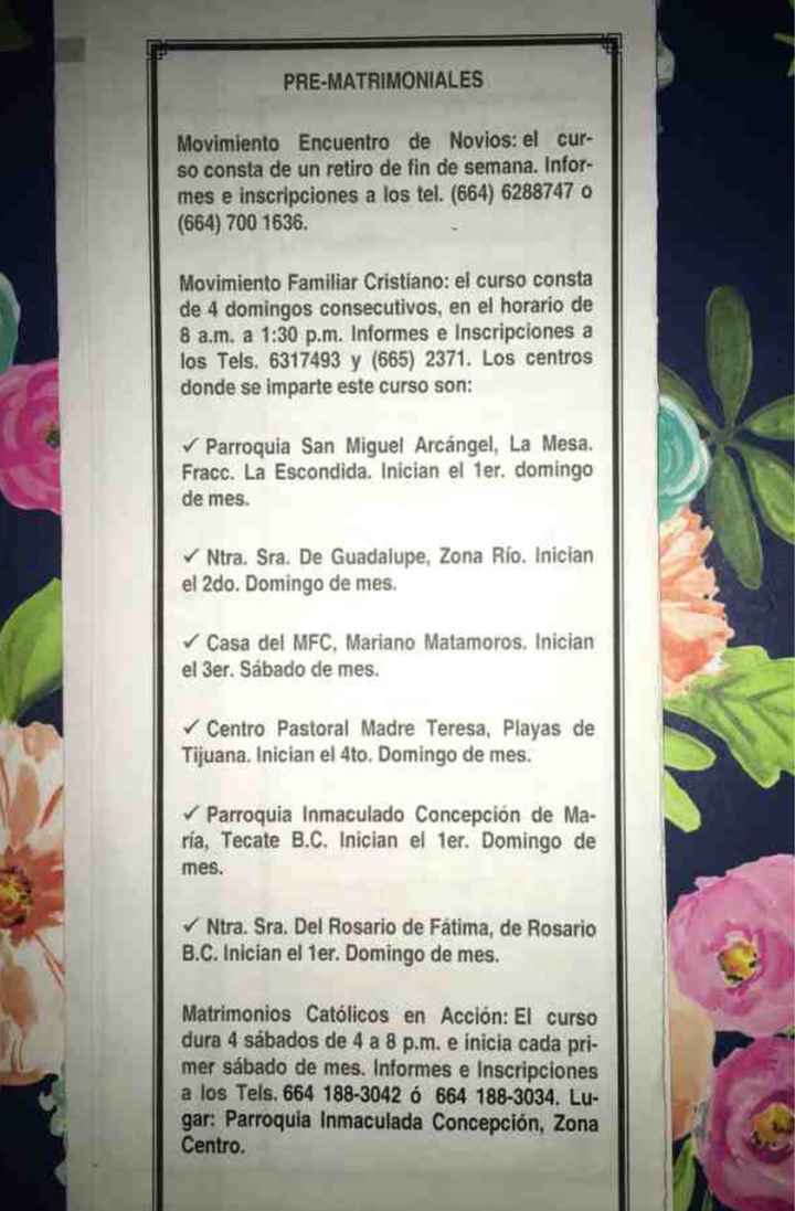 Iglesia platicas prematrimoniales ayuda¡¡¡¡¡ - 1