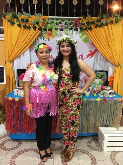 Lo hicieron mis hermanas y mi mama