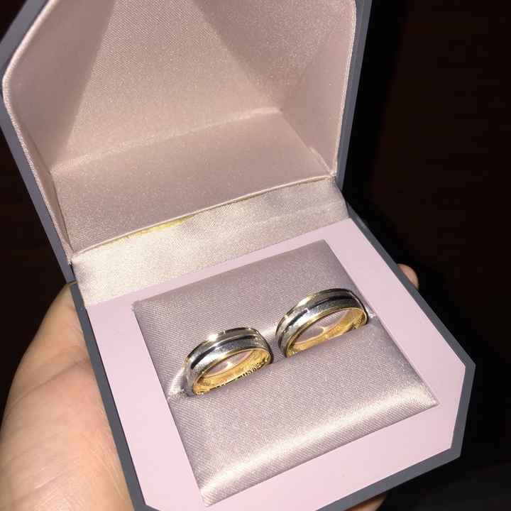 Alianzas oro blanco y oro amarillo