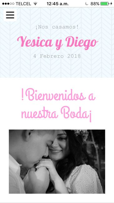 ¿Tendrás una web de boda? - 1