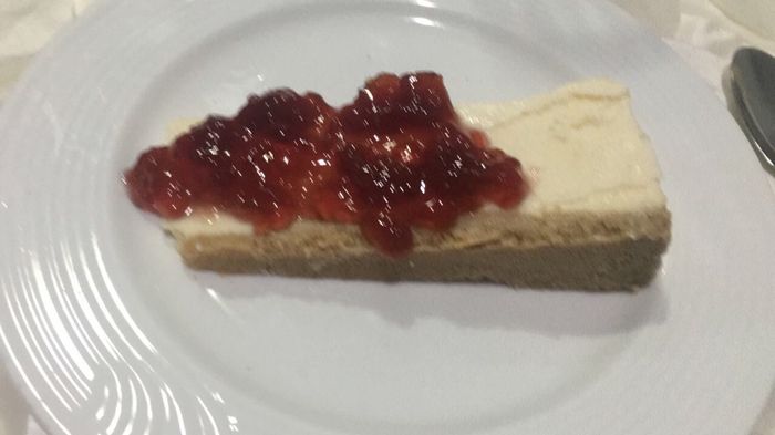 Cheesecake de fresa frío 