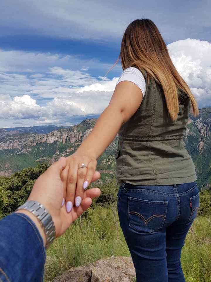 ¿Cómo te pidió que te casaras con él? - 1